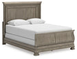 Furniture City Houma - Ashley Furniture - Lexorne Queen Sleigh Bed - Queen Sleigh Bed / Gray - B924B2