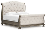 Ardenfield California King Sleigh Bed, Chest and Nightstand