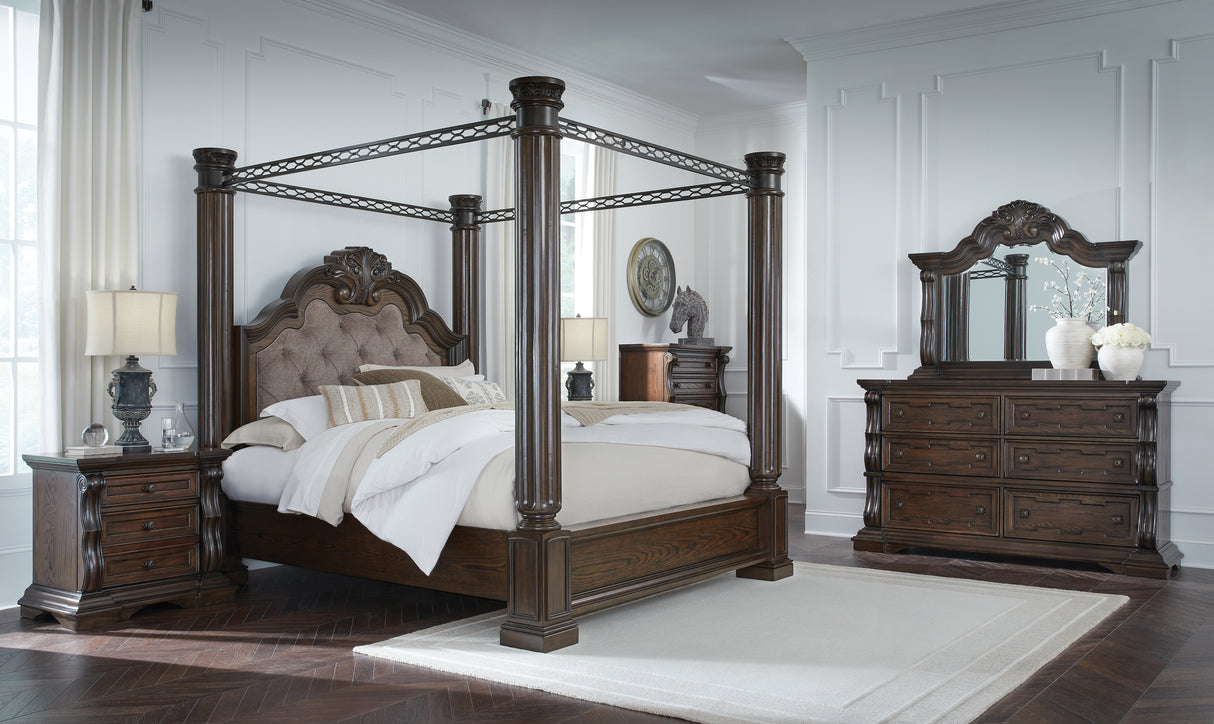 Maylee King Canopy Bed