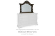 Furniture City Houma - Ashley Furniture - Maylee Bedroom Mirror - Bedroom Mirror / Dark Brown - B947-36