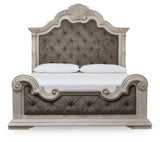 Bruchandi King Upholstered Panel Bed