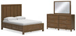 Furniture City Houma - Ashley Furniture - Cabalynn Queen Panel Bed with Storage, Dresser and Mirror - Queen Panel Bed with Storage, Dresser and Mirror - B974B5