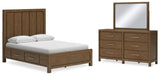 Cabalynn Queen Panel Bed with Storage