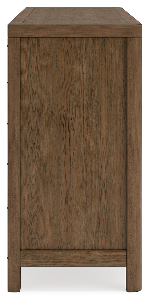 Cabalynn King Upholstered Bed, Dresser and 2 Nightstands