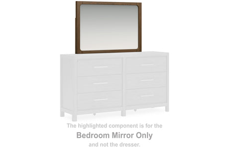 Furniture City Houma - Ashley Furniture - Cabalynn Bedroom Mirror - Bedroom Mirror / Light Brown - B974-36