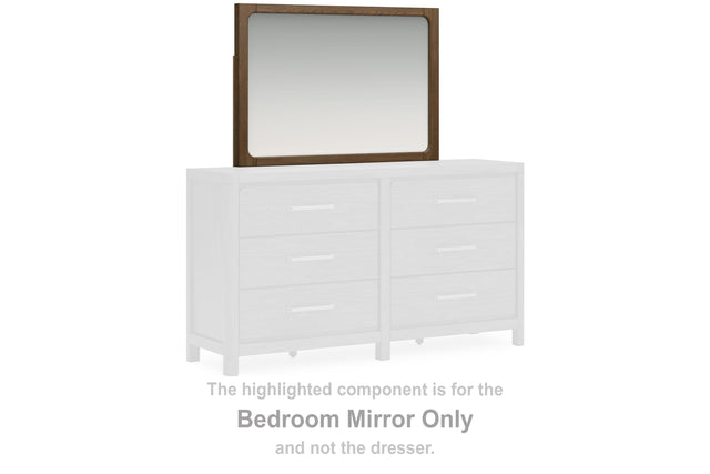 Furniture City Houma - Ashley Furniture - Cabalynn Bedroom Mirror - Bedroom Mirror / Light Brown - B974-36