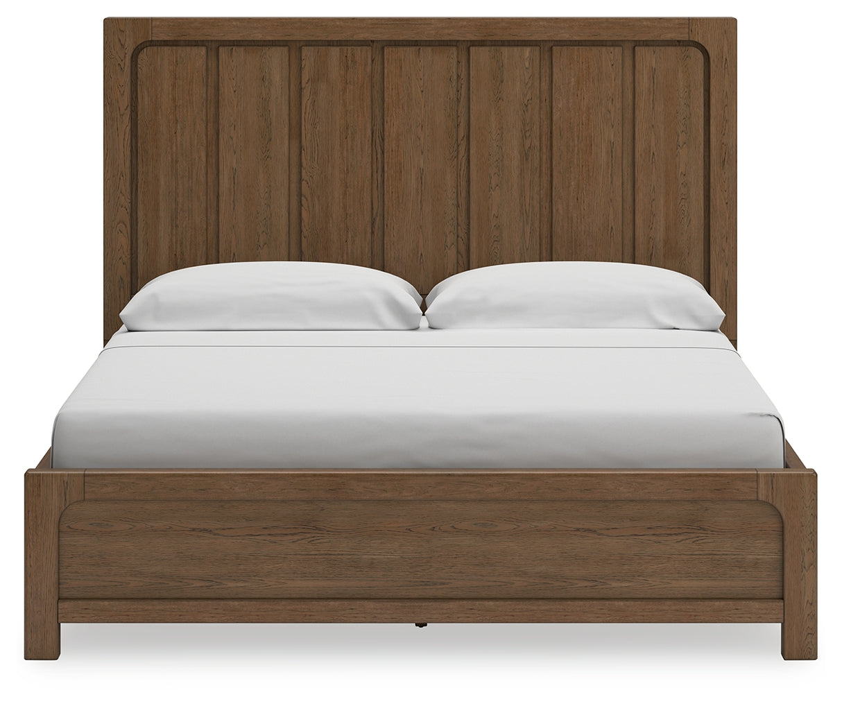 Cabalynn King Panel Bed with Storage, Dresser and Mirror