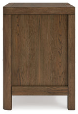 Cabalynn King Upholstered Bed, Dresser, Mirror and Nightstand