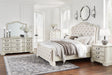 Furniture City Houma - Ashley Furniture - Arlendyne King Panel Bed, Dresser, Mirror, Chest and 2 Nightstands - King Panel Bed, Dresser, Mirror, Chest and 2 Nightstands - B980B8