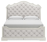 Arlendyne King Panel Bed and 2 Nightstands