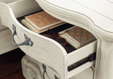 Arlendyne Queen Upholstered Panel Bed and 2 Nightstands