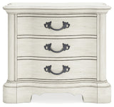 Arlendyne King Panel Bed and 2 Nightstands