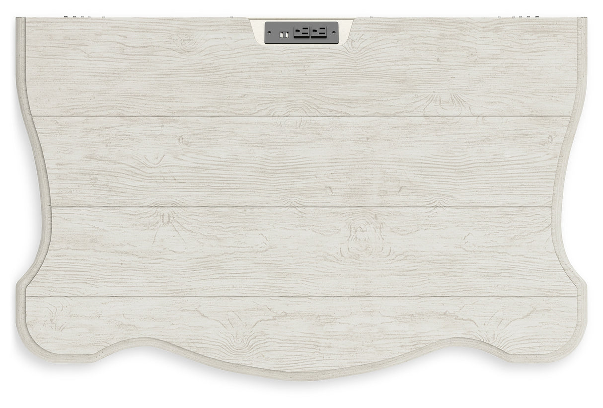 Arlendyne King Panel Bed and 2 Nightstands