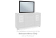 Furniture City Houma - Ashley Furniture - Foyland Bedroom Mirror - Bedroom Mirror / Black - B989-36
