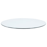 Furniture City Houma - Coaster - 48-inch 10mm Round Clear Tempered Glass Top - CP48RD-10