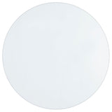 52-inch 12mm Round Clear Tempered Glass Top