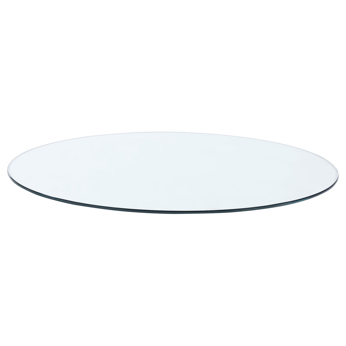Furniture City Houma - Coaster - 52-inch 12mm Round Clear Tempered Glass Top - CP52RD-12