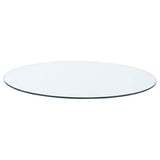 Furniture City Houma - Coaster - 52-inch 12mm Round Clear Tempered Glass Top - CP52RD-12
