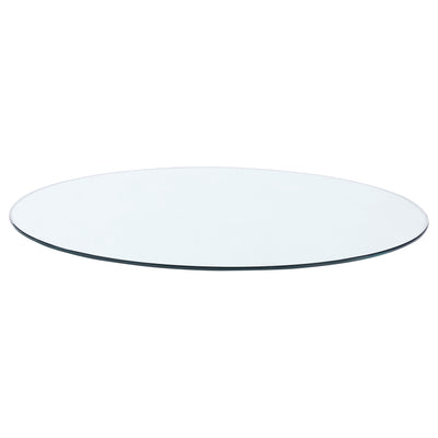 Furniture City Houma - Coaster - 52-inch 12mm Round Clear Tempered Glass Top - CP52RD-12