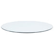 Furniture City Houma - Coaster - 54-inch 10mm Round Clear Tempered Glass Top - CP54RD-10