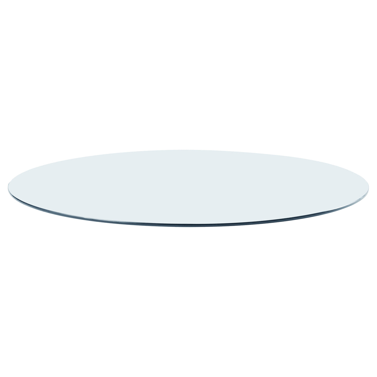 Furniture City Houma - Coaster - 60-inch 12mm Round Clear Tempered Glass Top - CP60RD-12