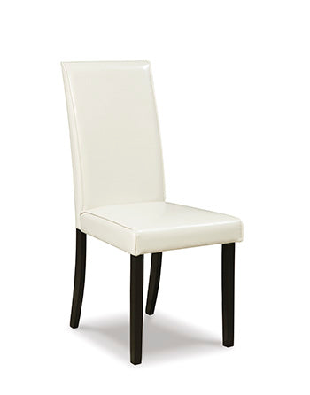 Furniture City Houma - Ashley Furniture - Kimonte Dining Chair (Set of 2) - Dining Chair (Set of 2) / Ivory - D250-01X2