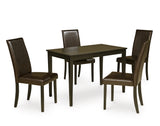Kimonte Dining Table and 4 Chairs