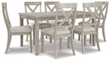 Furniture City Houma - Ashley Furniture - Parellen Dining Table and 6 Chairs - Dining Table and 6 Chairs - D291D6