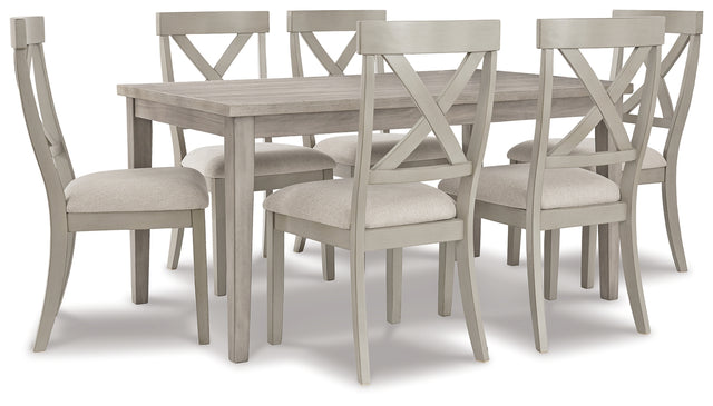 Furniture City Houma - Ashley Furniture - Parellen Dining Table and 6 Chairs - Dining Table and 6 Chairs - D291D6