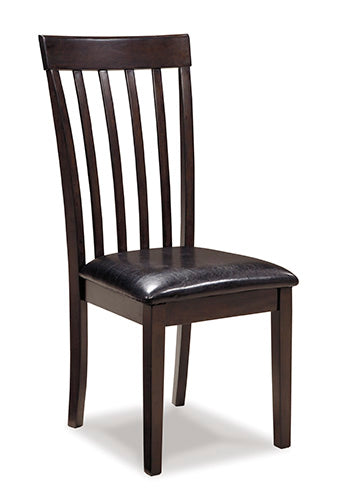Furniture City Houma - Ashley Furniture - Hammis Dining Chair (Set of 2) - Dining Chair (Set of 2) / Dark Brown - D310-01X2