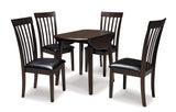 Furniture City Houma - Ashley Furniture - Hammis Dining Table and 4 Chairs - Dining Table and 4 Chairs - D310D1