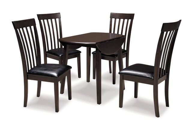 Furniture City Houma - Ashley Furniture - Hammis Dining Table and 4 Chairs - Dining Table and 4 Chairs - D310D1