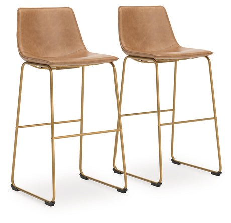 Furniture City Houma - Ashley Furniture - Ciabori Bar Height Barstool (Set of 2) - Bar Height Barstool (Set of 2) - PCD373-330X2