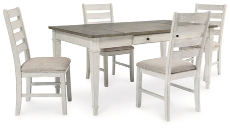 Furniture City Houma - Ashley Furniture - Skempton Dining Table and 4 Chairs - Dining Table and 4 Chairs - D394D4