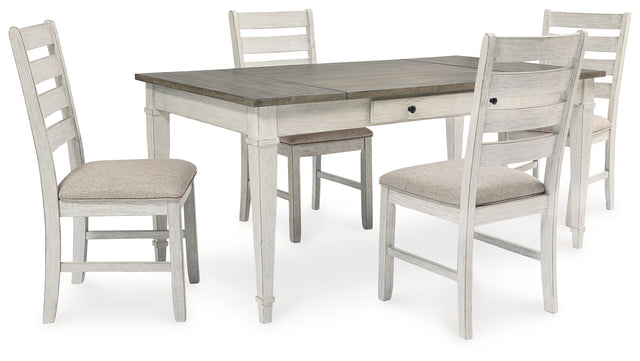 Furniture City Houma - Ashley Furniture - Skempton Dining Table and 4 Chairs - Dining Table and 4 Chairs - D394D4