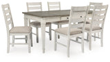 Furniture City Houma - Ashley Furniture - Skempton Dining Table and 6 Chairs - Dining Table and 6 Chairs - D394D7
