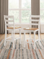 Furniture City Houma - Ashley Furniture - Gesthaven Counter Height Barstool (Set of 2) - Counter Height Barstool (Set of 2) / Natural/White - D398-124X2