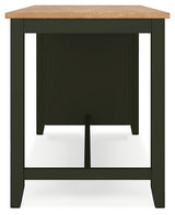 Gesthaven Counter Height Dining Table and 2 Barstools