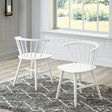 Furniture City Houma - Ashley Furniture - Grannen Dining Chair (Set of 2) - Dining Chair (Set of 2) / White - D407-01X2