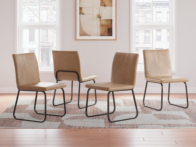 Furniture City Houma - Ashley Furniture - Pharwynn Dining Chair (Set of 4) - Dining Chair (Set of 4) / Multi - D446-02X4