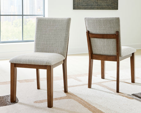 Furniture City Houma - Ashley Furniture - Kraeburn Dining Chair (Set of 2) - Dining Chair (Set of 2) / Brown - D496-01X2