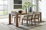 Furniture City Houma - Ashley Furniture - Kraeburn Dining Table and 4 Chairs - Dining Table and 4 Chairs / Brown - D496D1