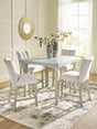 Furniture City Houma - Ashley Furniture - Larawyn Counter Height Dining Table and 4 Barstools - Counter Height Dining Table and 4 Barstools - PCD575D2