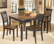 Furniture City Houma - Ashley Furniture - Owingsville Dining Table and 4 Chairs - Dining Table and 4 Chairs - D580D8