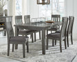 Furniture City Houma - Ashley Furniture - Hallanden Dining Extension Table - RECT DRM Butterfly EXT Table / Gray - D589-35