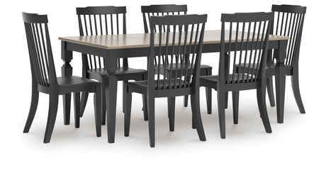 Brenkerton Dining Table and 6 Chairs