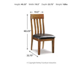 Ralene Dining Table with 4 Chairs, Bench and Server