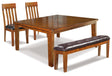 Furniture City Houma - Ashley Furniture - Ralene Dining Table and 2 Chairs and Bench - Dining Table and 2 Chairs and Bench - D594D8