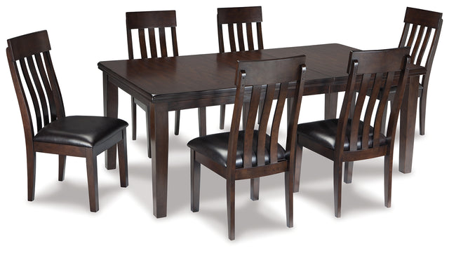 Furniture City Houma - Ashley Furniture - Haddigan Dining Table and 6 Chairs - Dining Table and 6 Chairs - D596D3