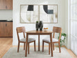 Furniture City Houma - Ashley Furniture - Tameride Dining Table and 2 Chairs - Dining Table and 2 Chairs - PCD609D1
